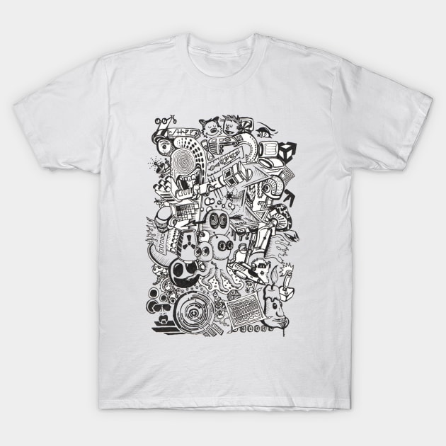 Doodle T-Shirt by Neelakamal10